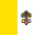 Bandera de la Santa Sede (Ciudad del Vaticano) | Vlajky.org