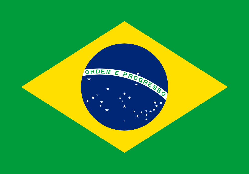 Bandera del país Brasil en resolución 1001x701, Estados del mundo, los símbolos del estado