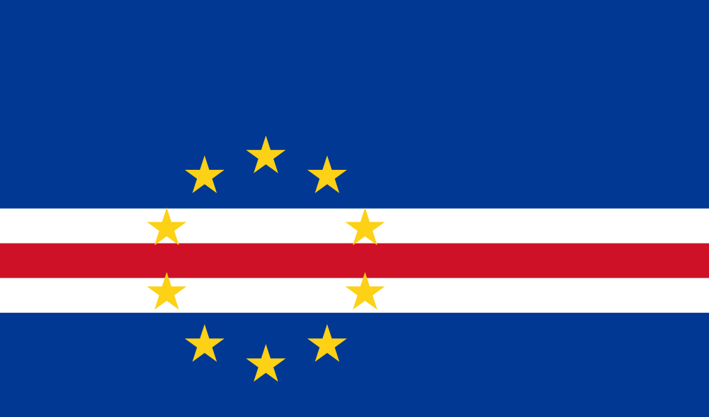 Bandera del país Cabo Verde en resolución 1001x589, Estados del mundo, los símbolos del estado