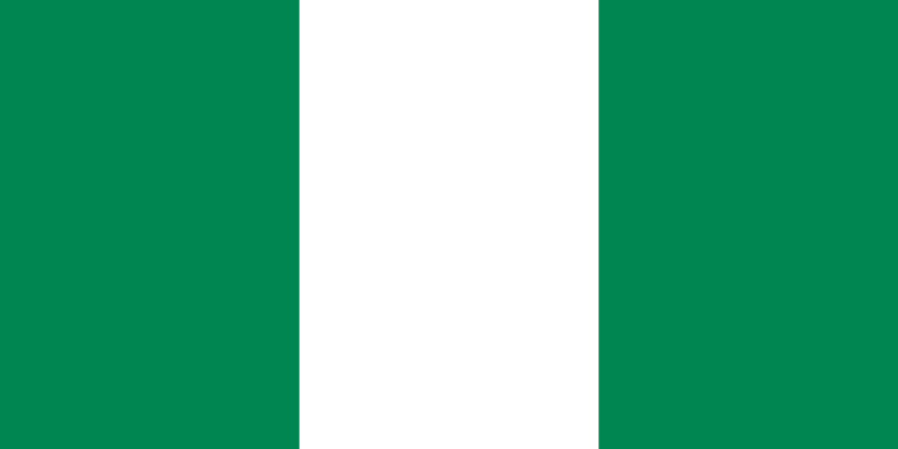 Bandera del país Nigeria en resolución 1001x501, Estados del mundo, los símbolos del estado