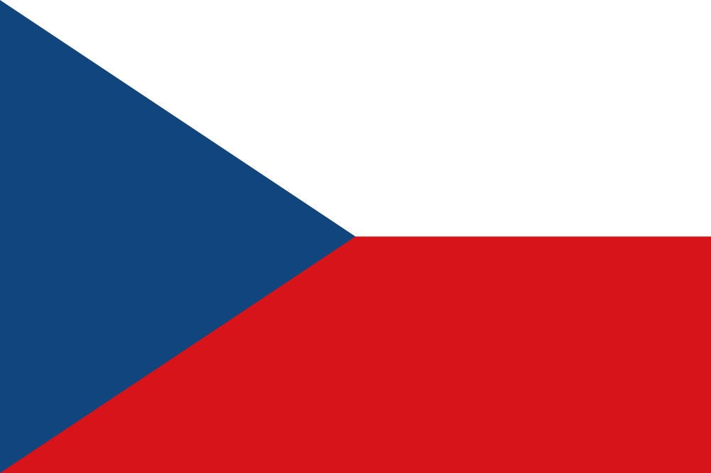 Bandera del país República Checa en resolución 1001x667, Estados del mundo, los símbolos del estado
