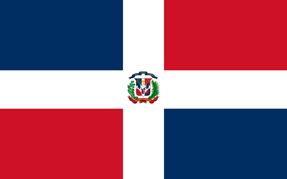 Bandera del país República Dominicana en resolución 1001x626, Estados del mundo, los símbolos del estado