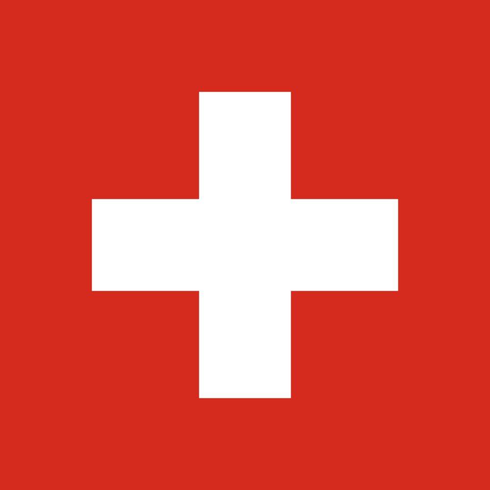 Bandera del país Suiza en resolución 1001x1001, Estados del mundo, los símbolos del estado