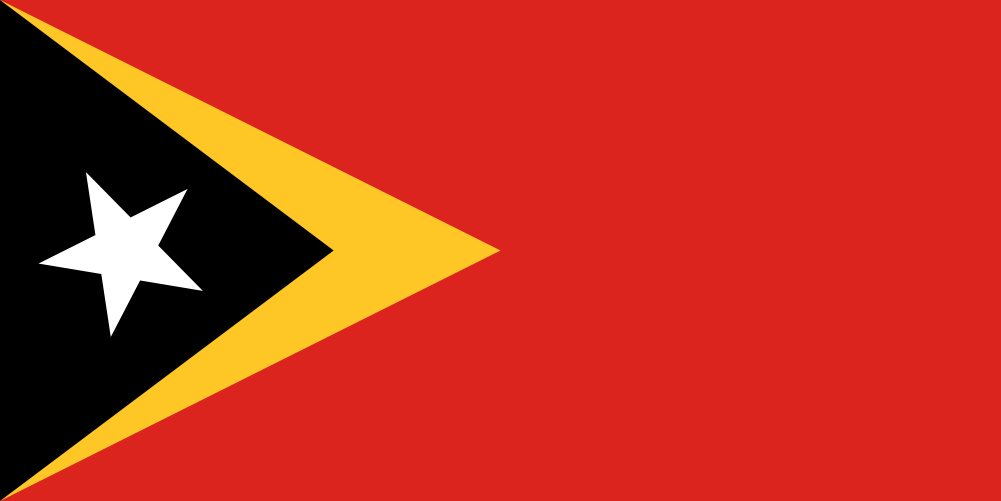 Bandera del país Timor-Leste en resolución 1001x501, Estados del mundo, los símbolos del estado