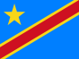 Bandera de Congo, República Democrática del