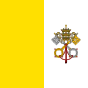 Bandera de la Santa Sede (Ciudad del Vaticano)