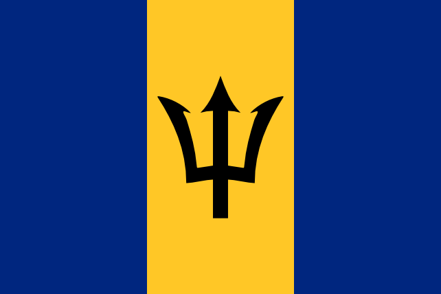 Bandera de Barbados | Bandera del mundo país | del estado | imágenes de las banderas | Vlajky.org