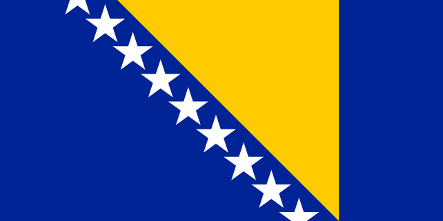 Bandera de Bosnia y Herzegovina | Bandera del mundo país | del estado | imágenes de las banderas | Vlajky.org