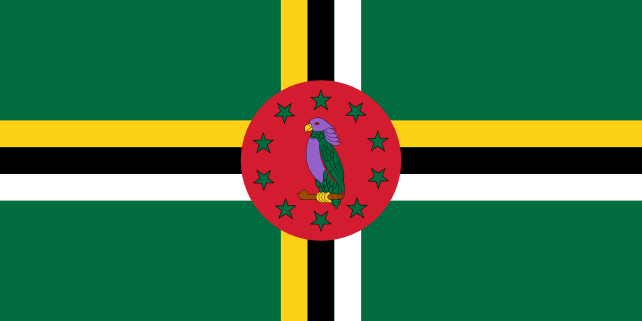 Bandera de Dominica | Bandera del mundo país | del estado | imágenes de las banderas | Vlajky.org