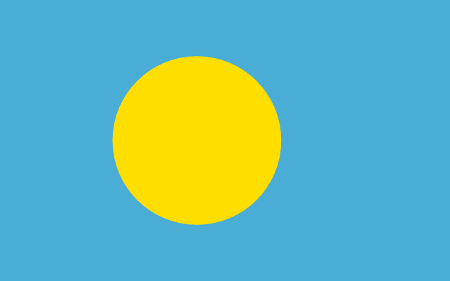 Bandera de Palau | Bandera del mundo país | del estado | imágenes de las banderas | Vlajky.org